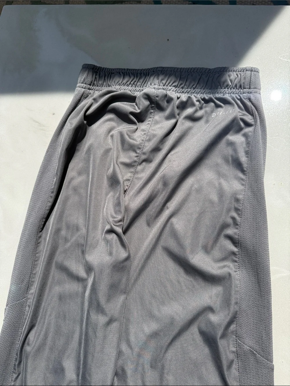 Youth Gray Athletic lightweight Track Pants - Breathable Performance